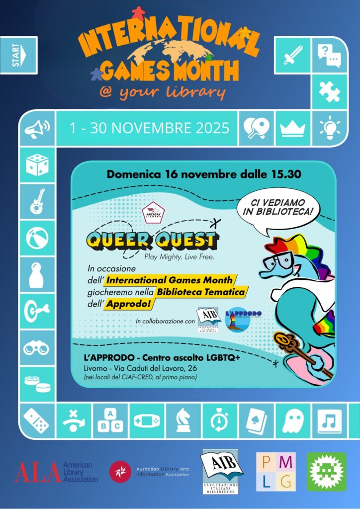 evento biblioteca centro ascolto l’approdo – 16 novembre