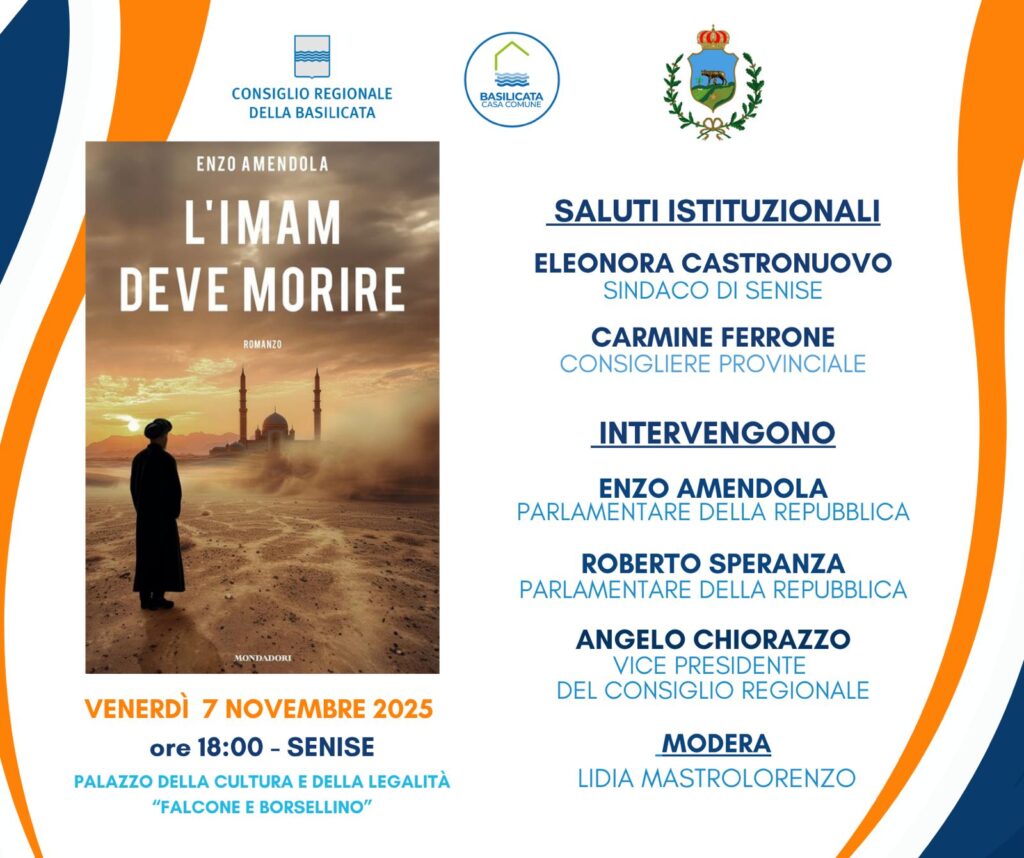comunicato stampa sulla presentazione del libro “L’imam deve morire” di Enzo Amendola