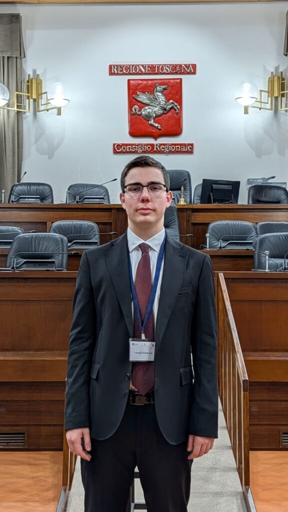 Il montemurlese Lorenzo Schiavone eletto vicepresidente del Parlamento regionale degli studenti