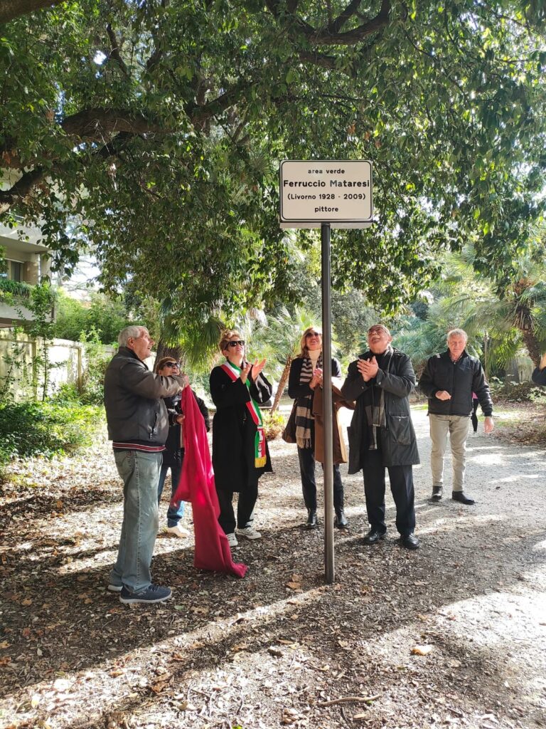 Fwd: Intitolazione al pittore Ferruccio Mataresi di un’area verde nel parco di Villa Fabbricotti