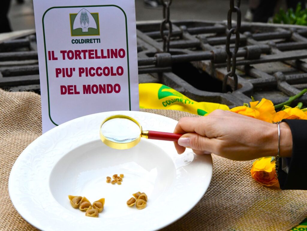 MADE IN ITALY: COLDIRETTI, AL VILLAGGIO DI BOLOGNA IL TORTELLINO DA GUINNESS