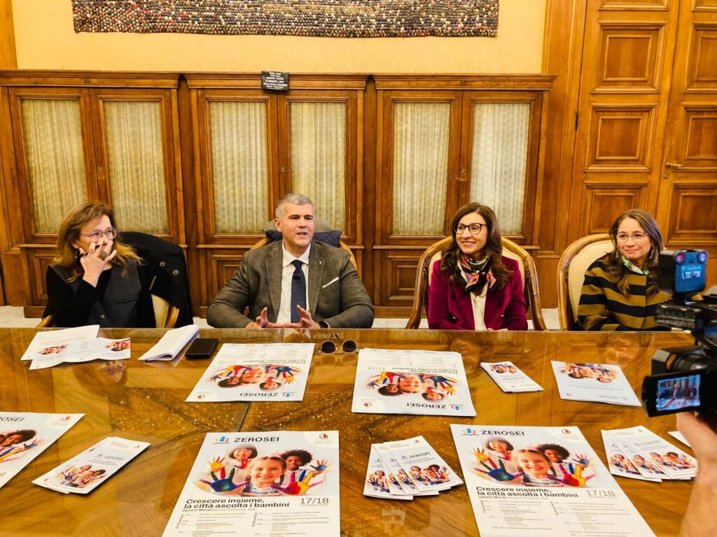IL COMUNE COMUNICA – presentata stamattina l’adunanza plenaria degli Stati generali dell’Infanzia Zerosei in programma il 17 e 18 dicembre nella Sala Murat