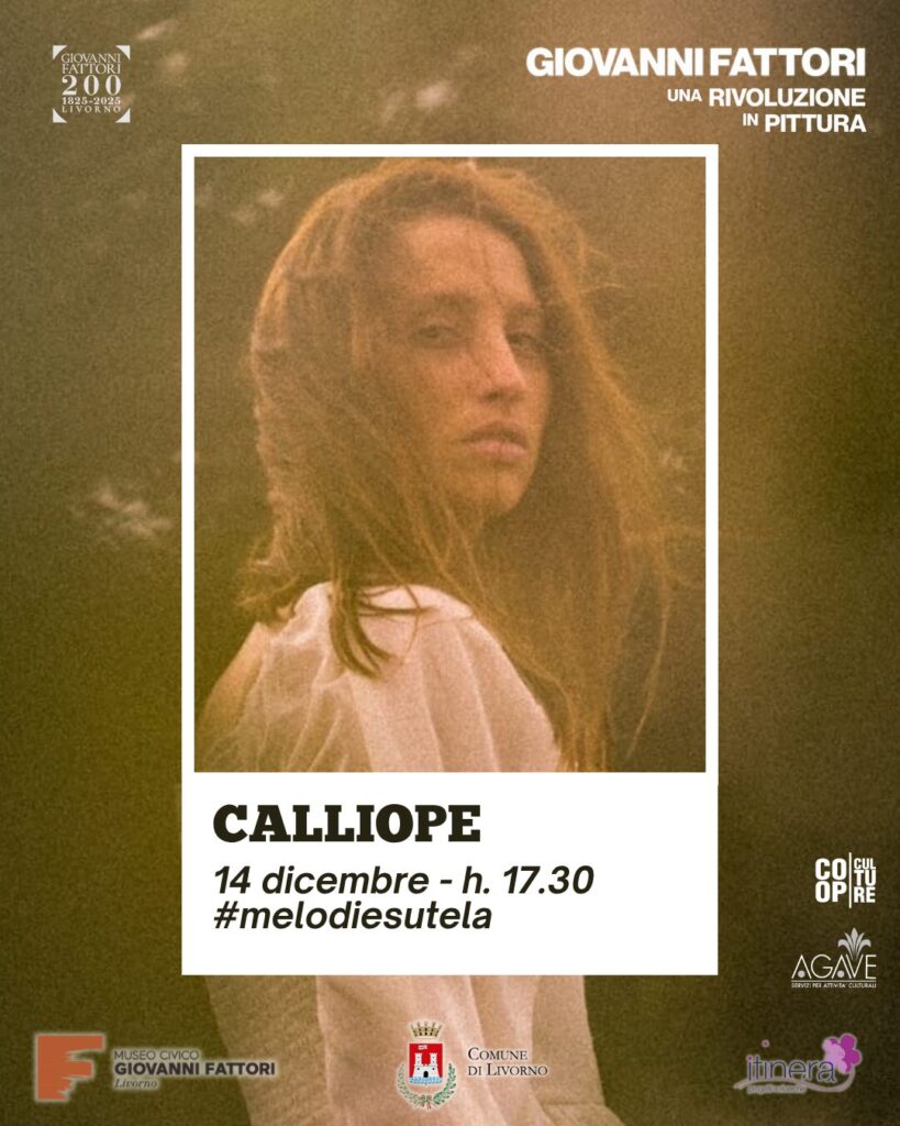 La musica di Calliope al Museo Fattori per Melodie su tela