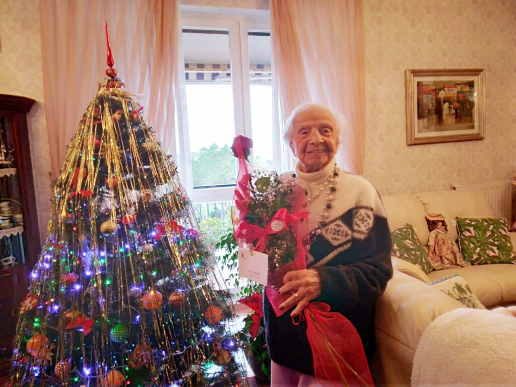 MANCAVA LA FOTO La signora Olga Rossi ha spento cento candeline