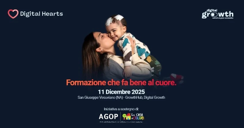 Digital Hearts 2025, la formazione digitale incontra la solidarietà