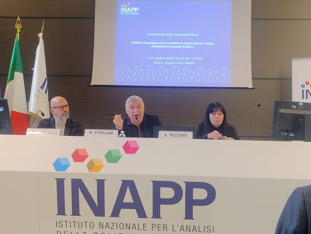 COMUNICATO STAMPA – LAVORO, INAPP: “152MILA NUOVE IMPRESE NEL 2024, IL 93% USA FINANZIAMENTI PROPRI PER L’AVVIO”