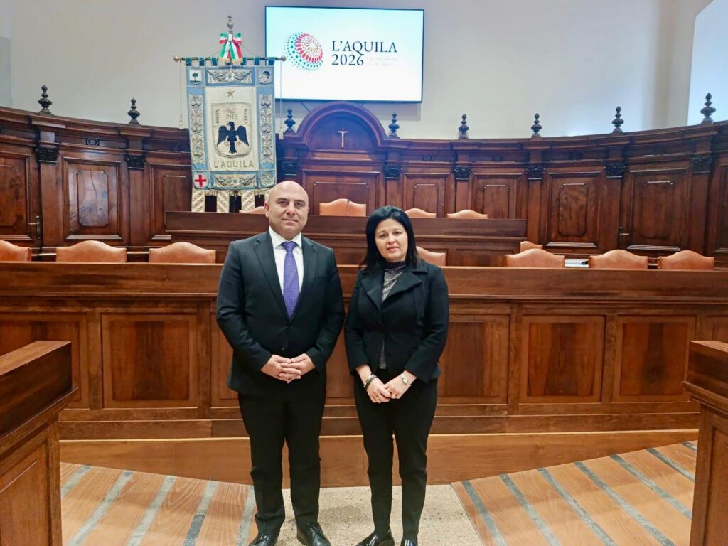 L’Aquila – Comunicato stampa incontro Ambasciatore Azerbaigian assessore Lancia