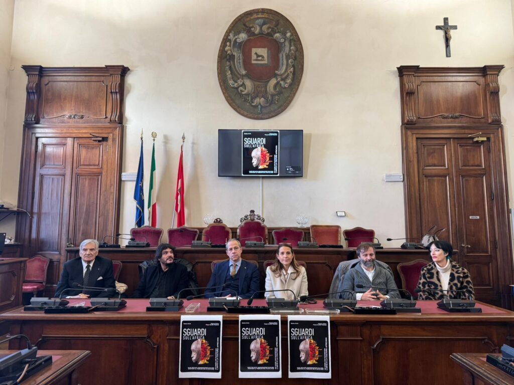 “Sguardi sull’Africa”. Materiale diffuso durante la conferenza stampa di presentazione.