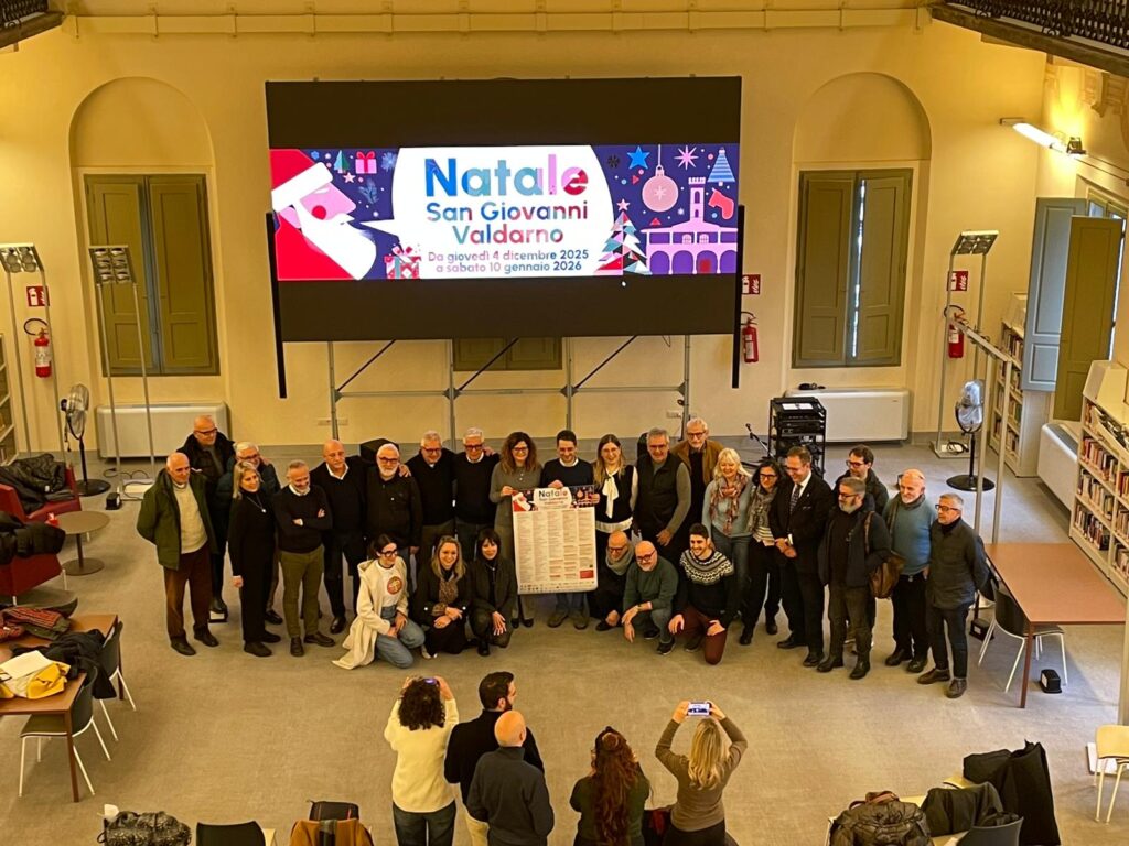 San Giovanni Valdarno accende il Natale 2025