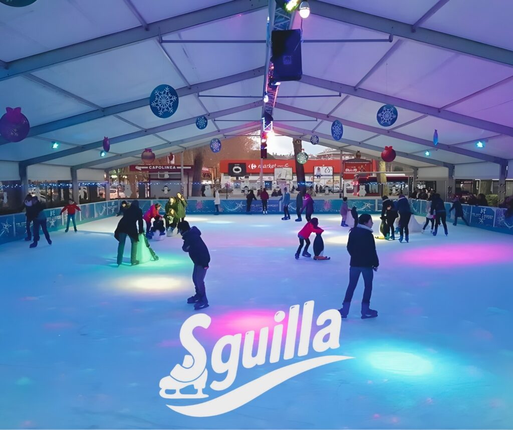 Pattinare sul ghiaccio immersi nell’atmosfera delle festività non è mai stato così facile: raddoppiano le piste di ghiaccio sul mare d’inverno