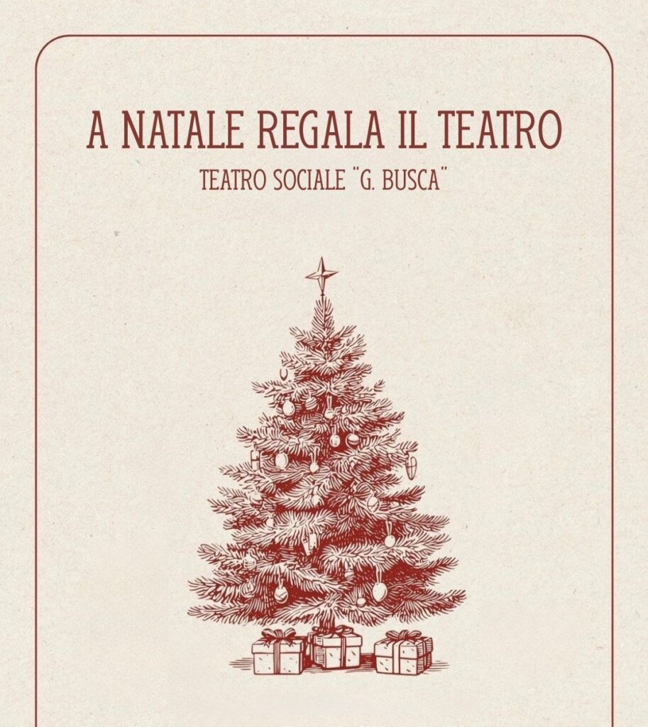 Alba: “A Natale regala il teatro”: i biglietti per la stagione del Teatro Sociale, un dono indimenticabile