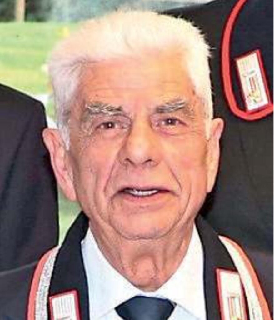 Cordoglio per la scomparsa del Luogotenente Eupreprio Di Summa