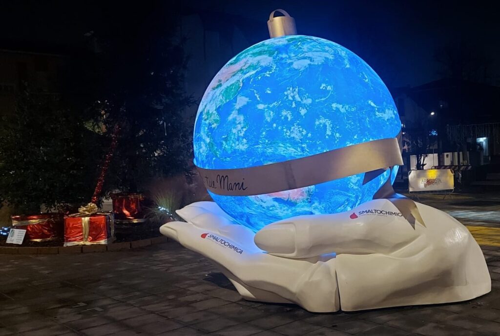 Cs “Il mondo è nelle tue mani – installazione di Natale a Fiorano”