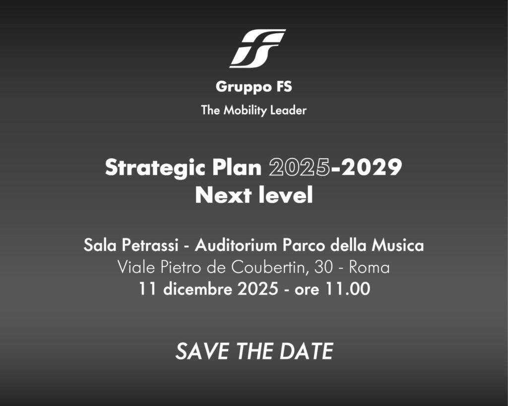INVITO STAMPA – Piano Strategico 2025-2029 Gruppo FS – Next Level