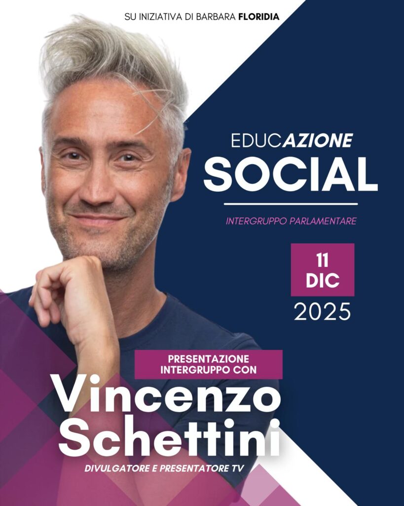FLORIDIA: NASCE INTERGRUPPO SU SOCIAL NETWORK E DIPENDENZE, GIOVEDÌ PRESENTAZIONE CON VINCENZO SCHETTIN