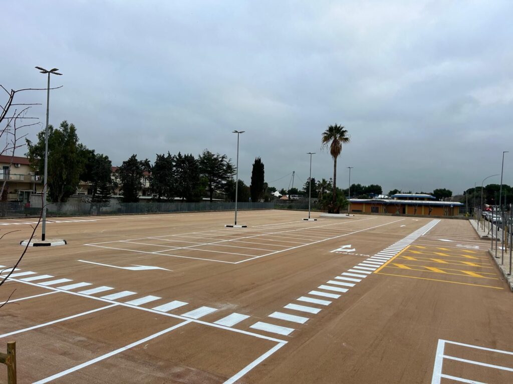 IL COMUNE COMUNICA – Inaugurata la nuova area sosta di San Girolamo (con link video)