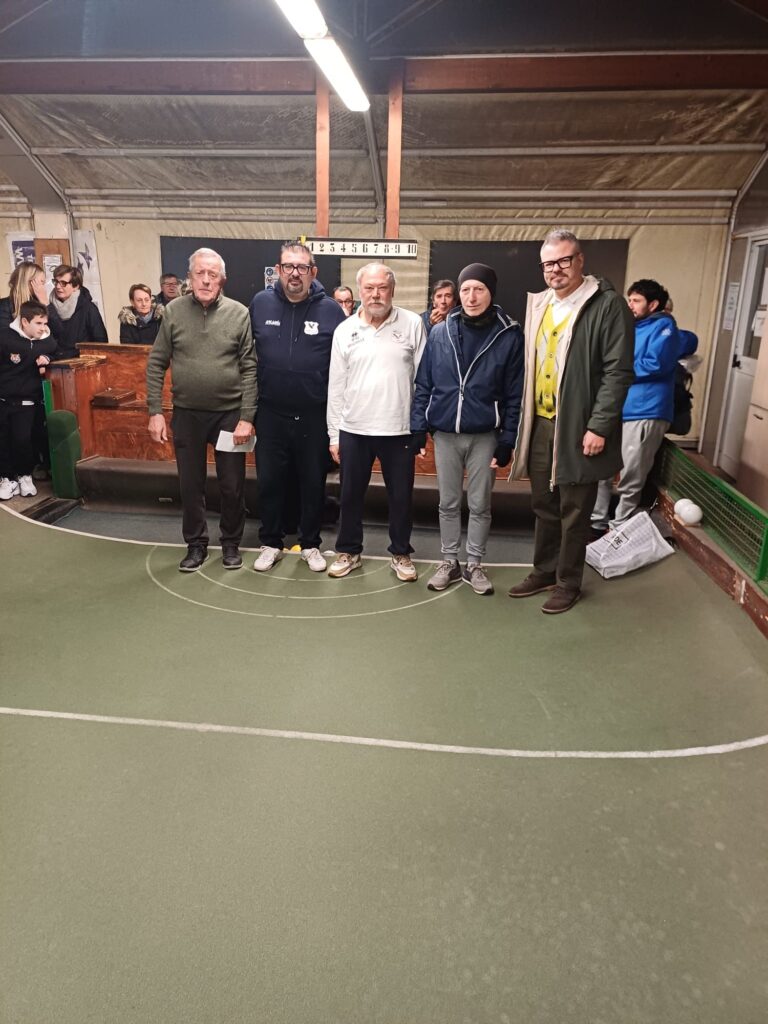 Bocce “Memorial Bicchi- Martini”, vincono Siciliani e Melani