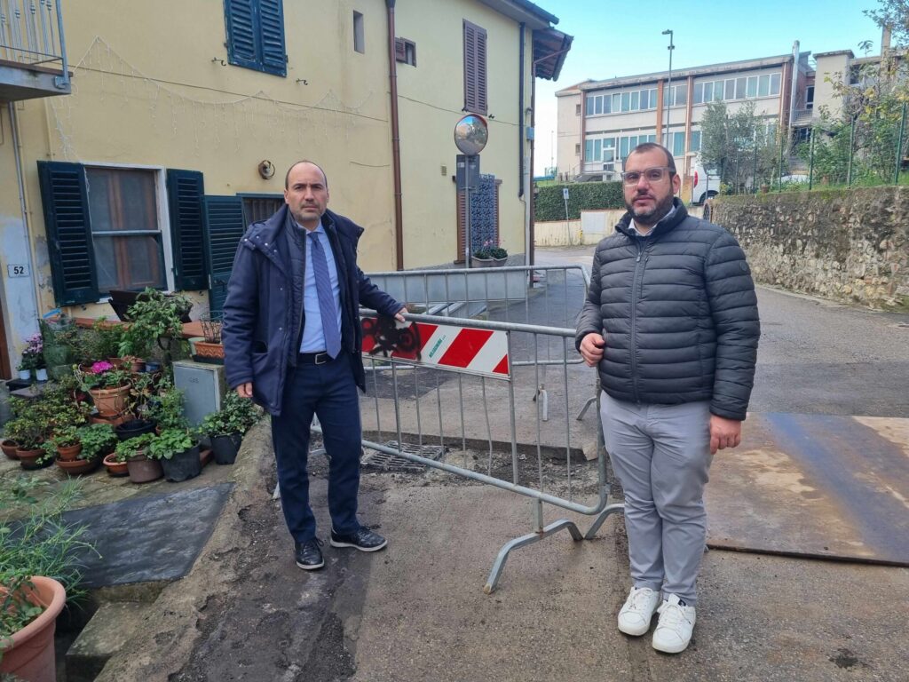 Nuove caditoie stradali in via Morecci, partiti gli interventi di regimazione delle acque piovane