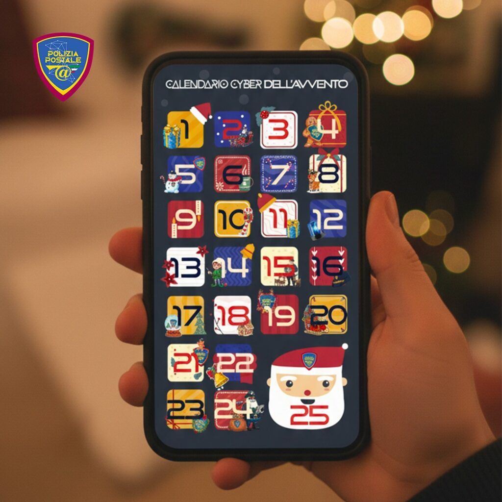 **Un Natale “cyber” con il Calendario dell’Avvento della Polizia Postale**