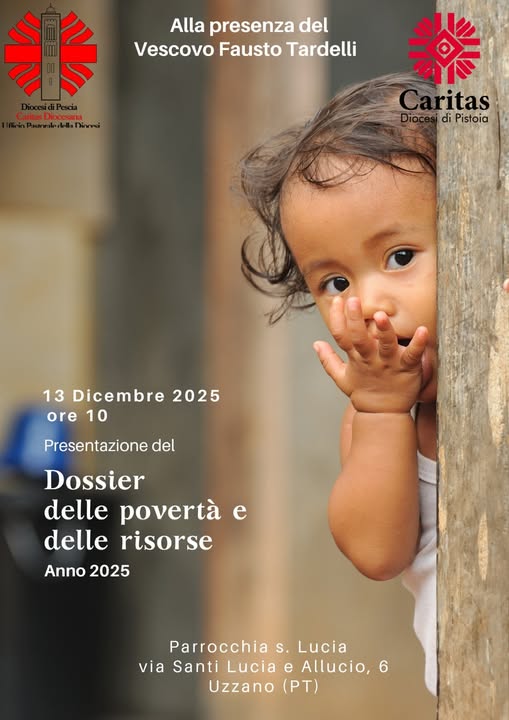 Sabato 13 dicembre presentazione dossier Caritas