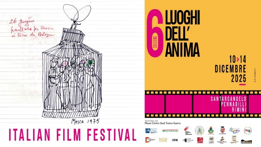Invito alla conferenza stampa: questa mattina ore 11 la presentazione dell’Italian Film Festival I LUOGHI DELL’ANIMA