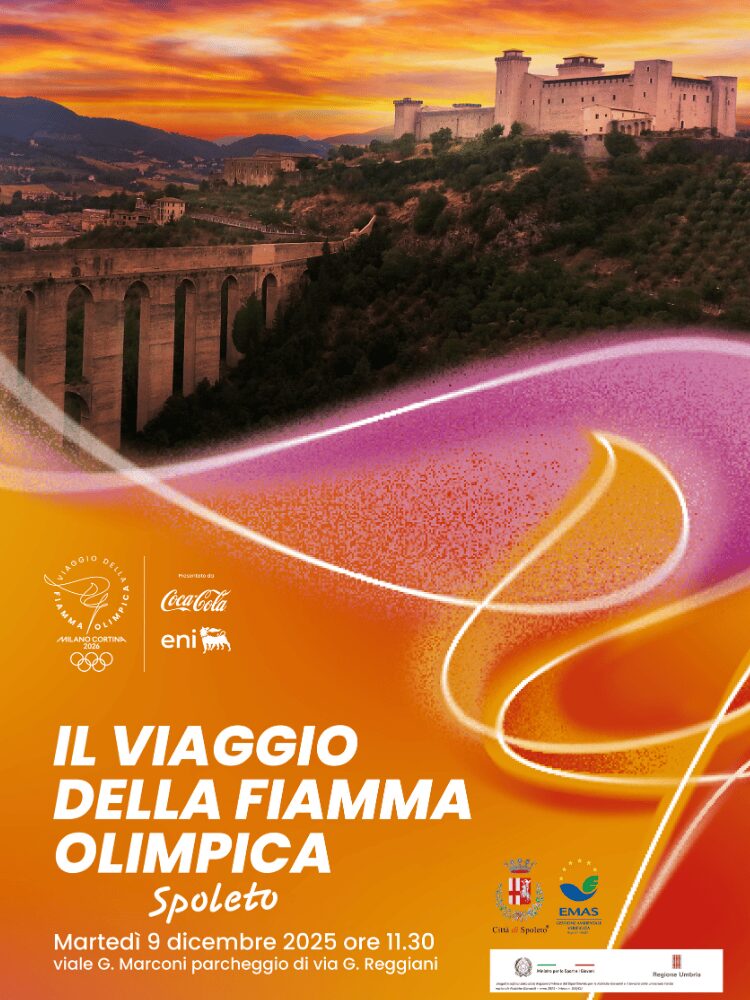 CS_A Spoleto il viaggio della Fiamma Olimpica