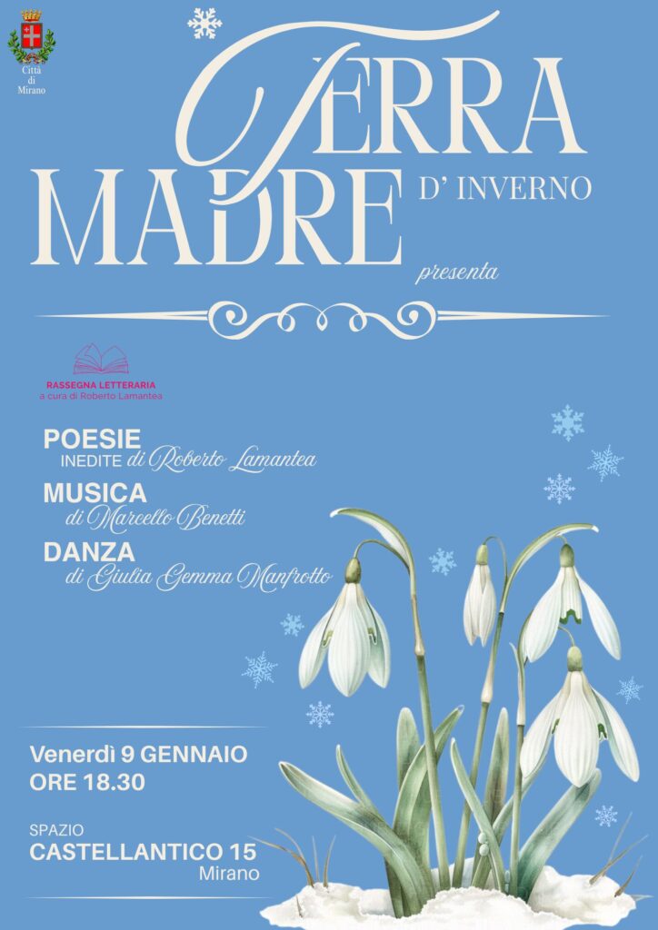 “TerraMadre d’inverno”: venerdì 9 gennaio alle 18.30 nello Spazio Castellantico 15 a Mirano (Ve)