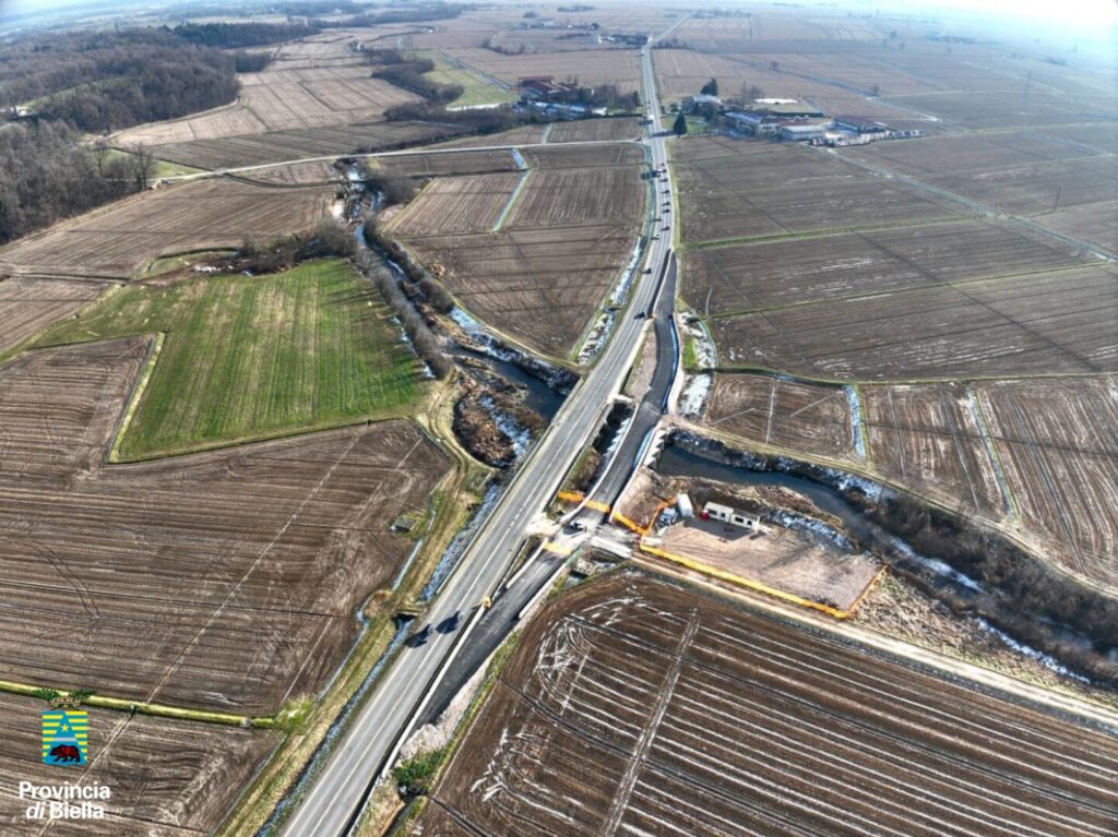 CS | Strada Trossi, nuovo ponte sul torrente Ottina
