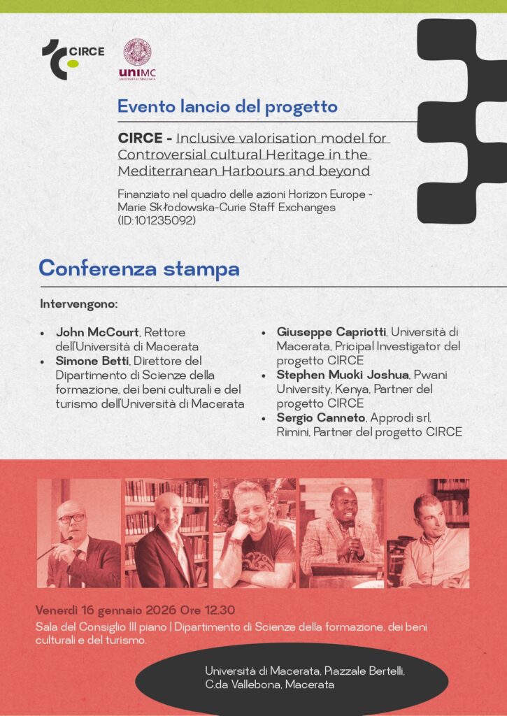 Invito conferenza stampa 16 gennaio, ore 12:30 | Progetto Circe