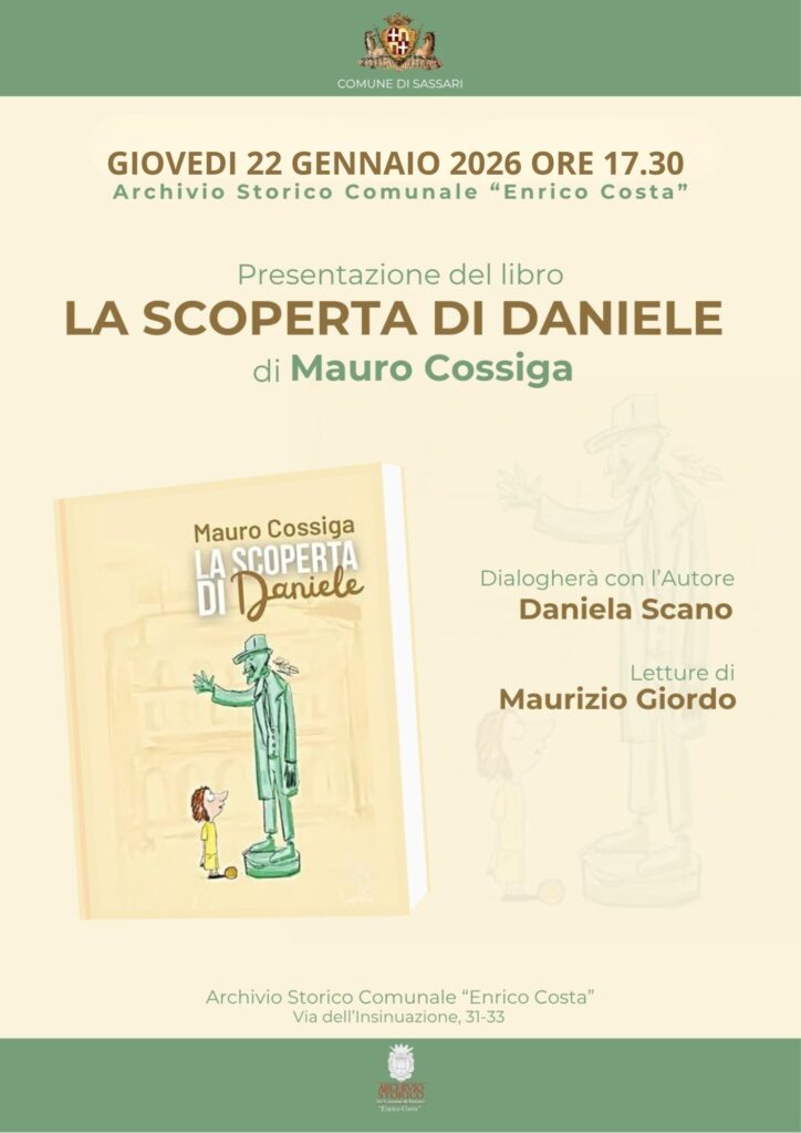 All’Archivio storico presentazione del libro “La scoperta di Daniele”