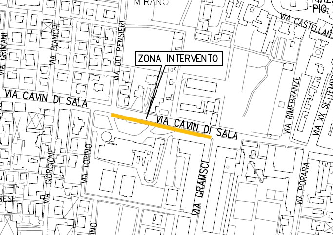 Al via i lavori di rifacimento della condotta idrica in via Cavin di Sala a Mirano