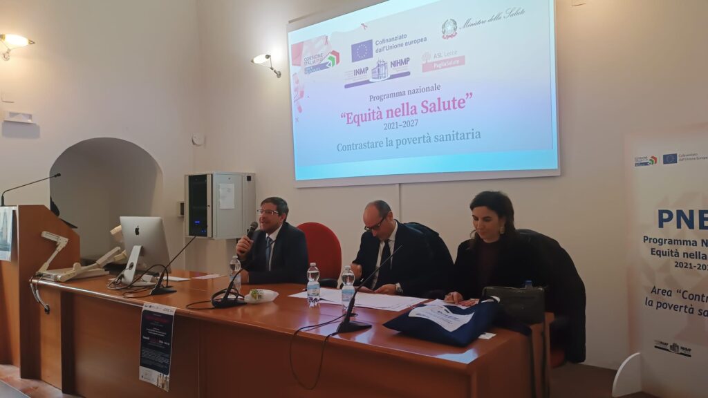 ASL Lecce: Conferenza PNES – Contrastare la povertà sanitaria