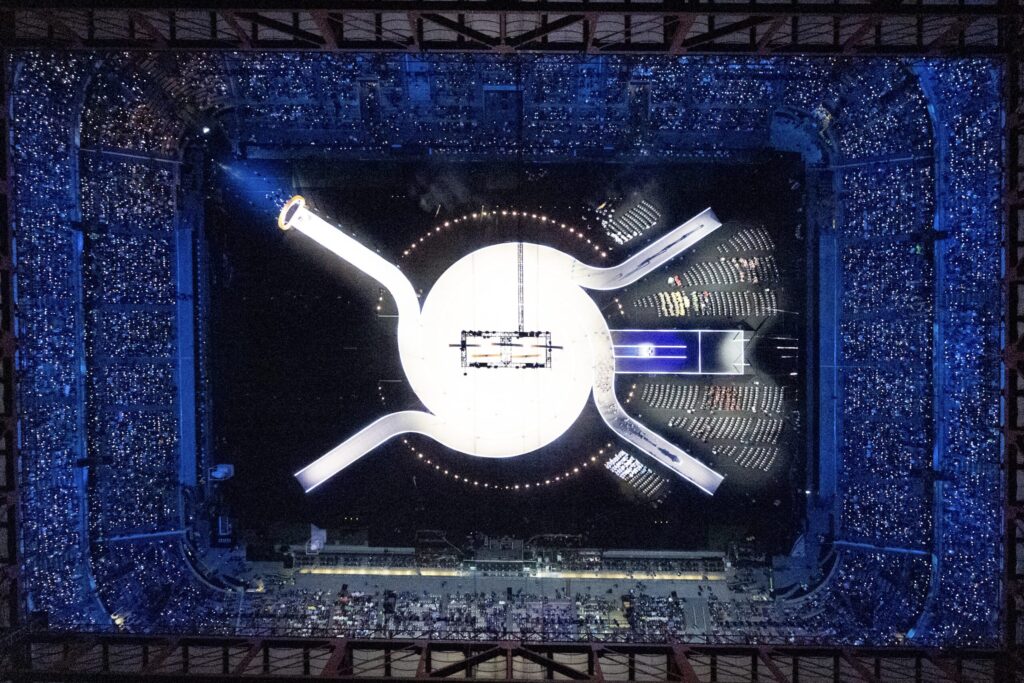 Foto MassimoSestini/PoliziadiStato apertura Giochi Olimpici