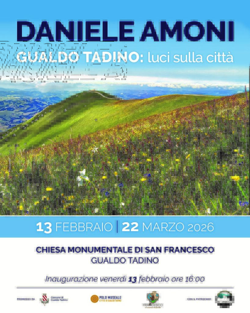 Comunicato stampa “Gualdo Tadino: luci sulla città”. Alla Chiesa di San Francesco la mostra fotografica di Daniele Amoni”