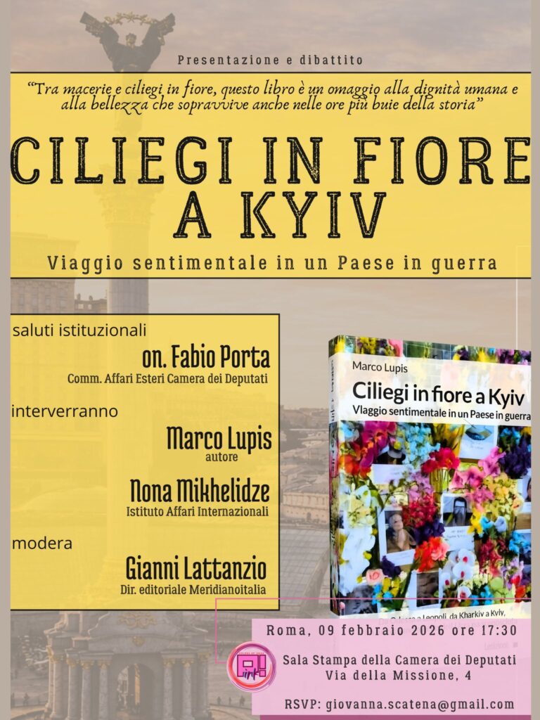 “CILIEGI IN FIORE A KYIV”. VIAGGIO SENTIMENTALE IN UN PAESE IN GUERRA
