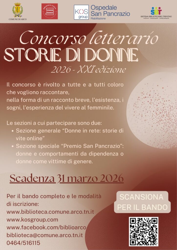 «Storie di donne»: il bando della 21ª edizione