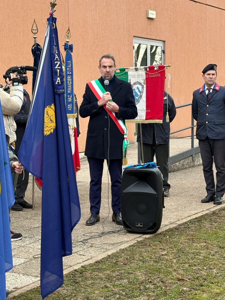 COMUNICATO STAMPA 10 FEBBRAIO – GIORNO DEL RICORDO, IL SINDACO CONTE: «QUESTA GIORNATA DEVE UNIRE TUTTI. DISPIACE PER L’ASSENZA DELLA MINORANZA CONSILIARE ALLE CERIMONIE»