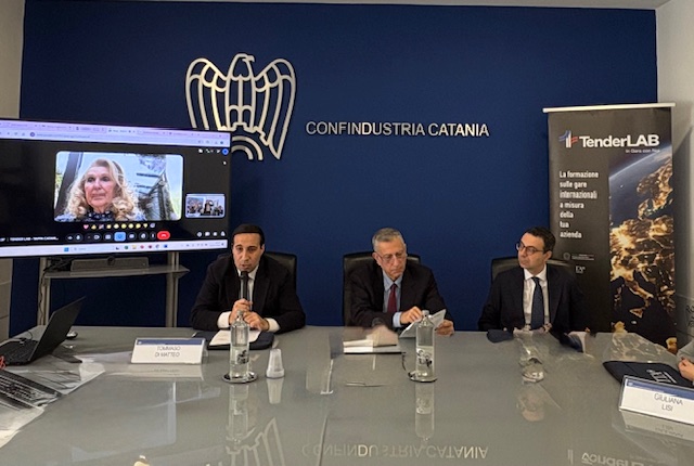 Foto e comunicato TenderLAB fa tappa a Catania: imprese siciliane in campo per le gare d’appalto internazionali