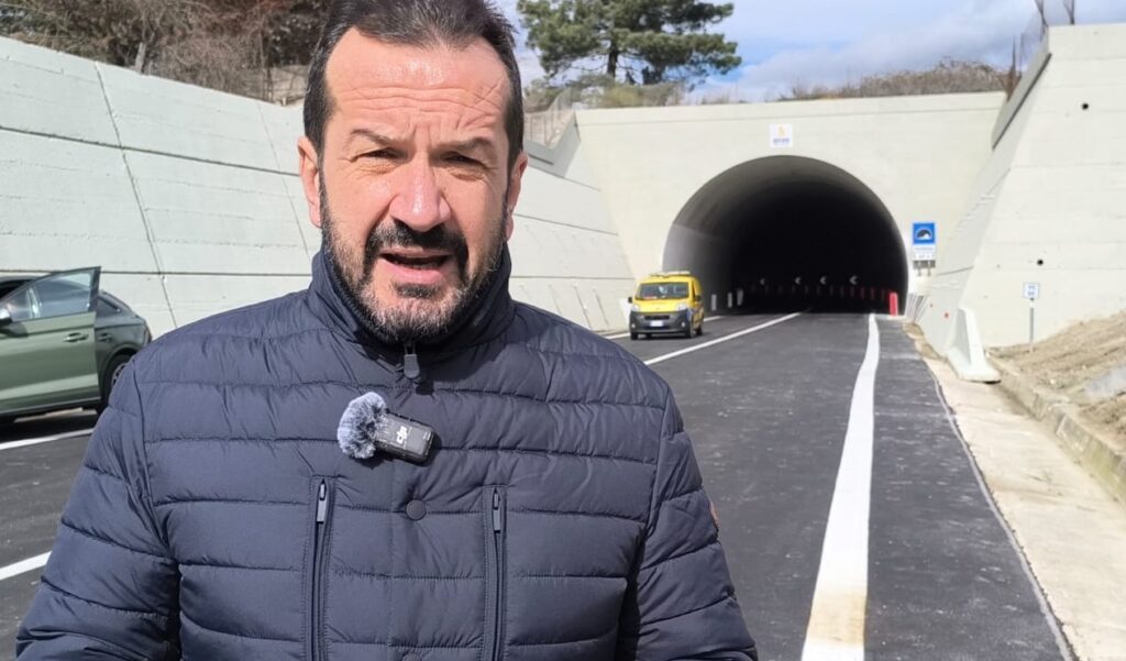 Riaperta la galleria Cardinale sulla SS658