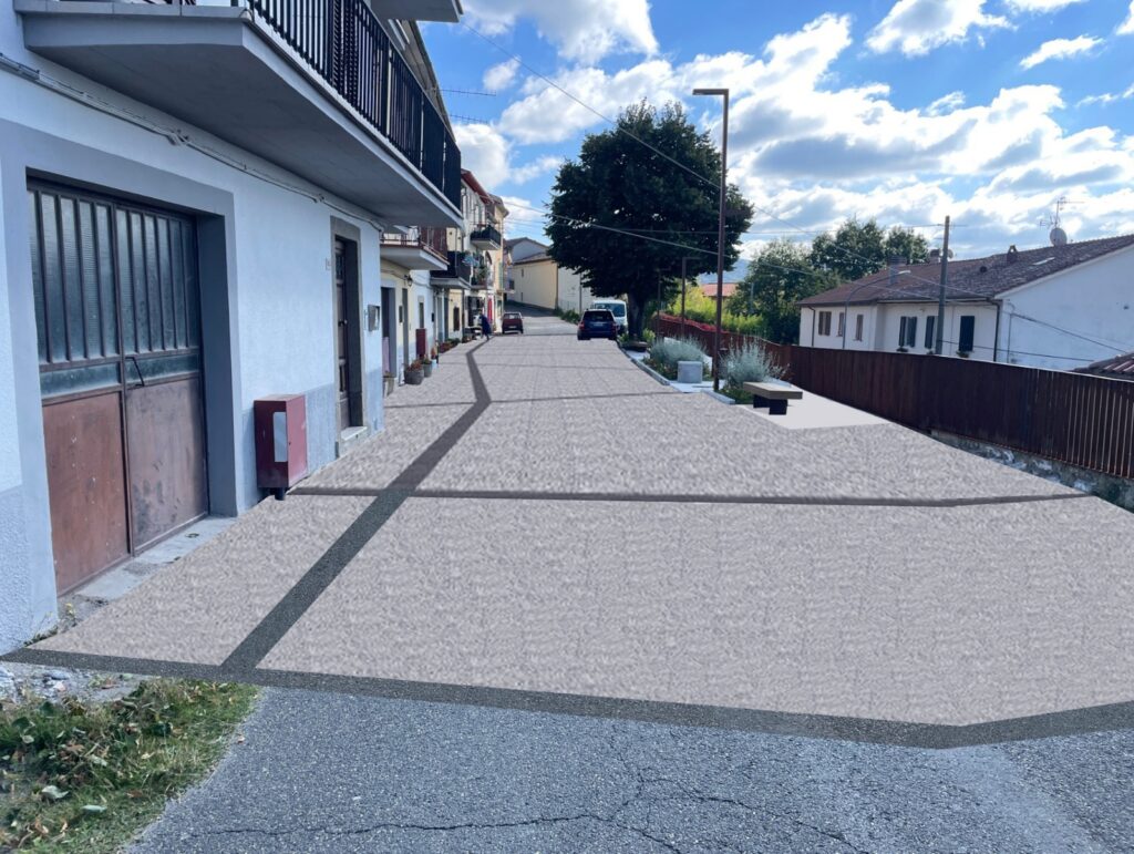 Marroneto, iniziati i lavori del secondo stralcio in piazza Padella