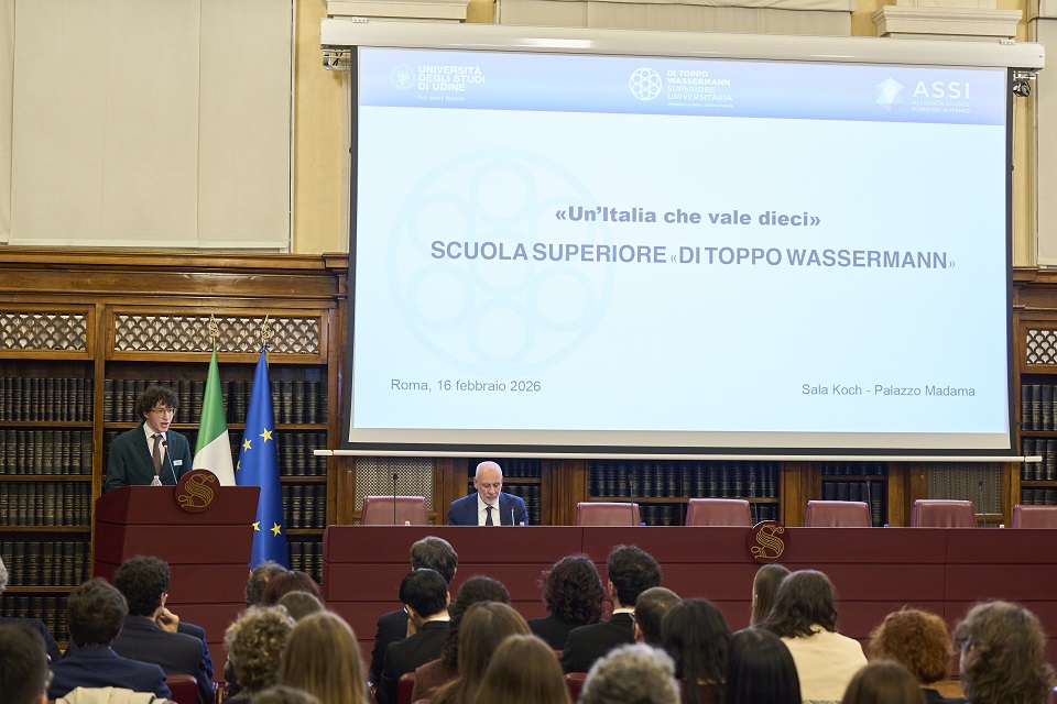 A Palazzo Madama la Scuola superiore dell’Ateneo di Udine