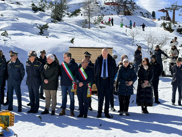 Paccher a giuramento Finanza a Passo Rolle