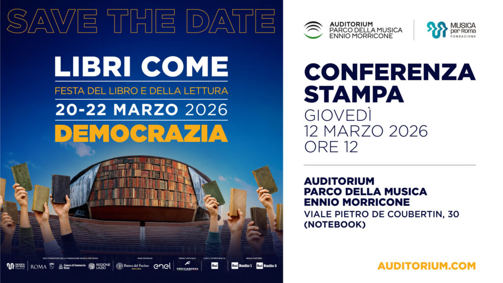 Conferenza stampa LIBRI COME 2026