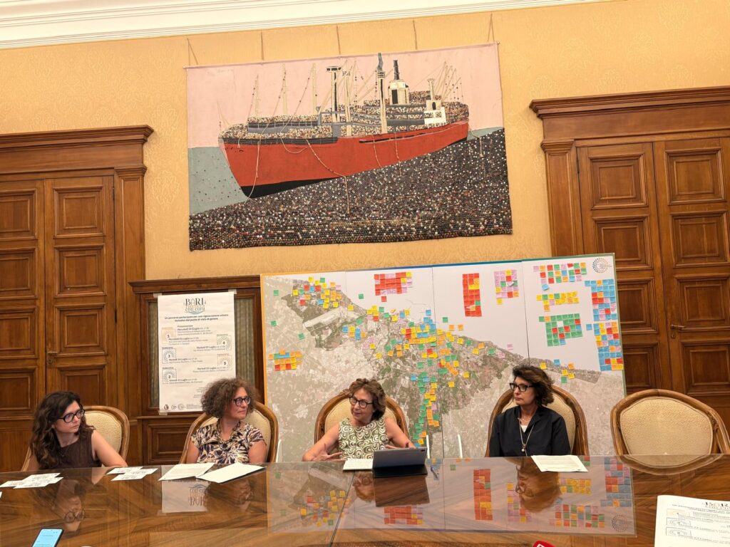 IL COMUNE COMUNICA – “Bari rigenera con cura”: presentato il percorso partecipato per una rigenerazione urbana inclusiva