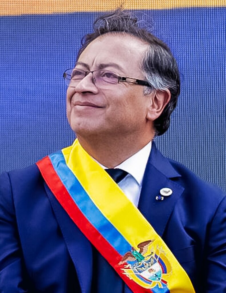 Gustavo Petro, Presidente della Colombia.