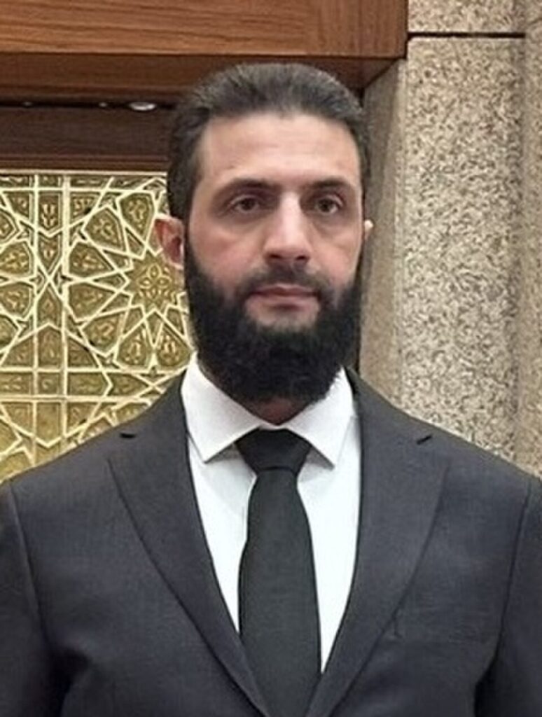 Il presidente siriano Ahmed Al-Sharaa.