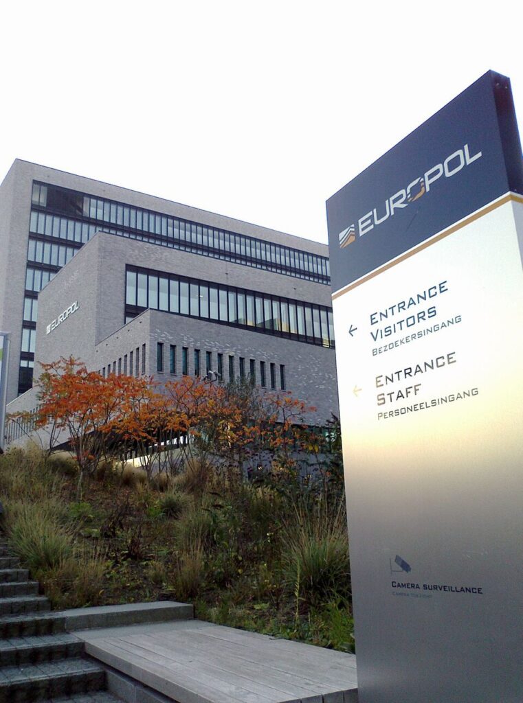 Sede dell'Europol a Bruxelles, presentazione del rapporto sulla criminalità organizzata nell'UE