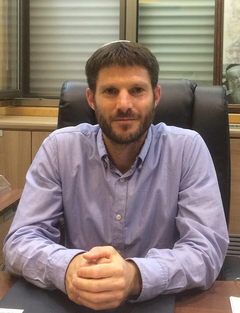 Il ministro delle finanze israeliano Bezalel Smotrich in uno scatto d'archivio Credits: (Fonte: Wikimedia Commons / Creative Commons Attribution-Share Alike 3.0)