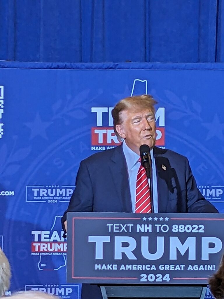 Il presidente degli Stati Uniti Donald Trump durante un comizio. (Foto: Artaxerxes / Wikimedia Commons / CC BY-4.0)