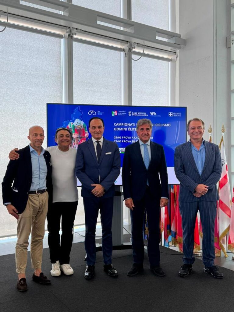 IN PIEMONTE IL 25 E 27 GIUGNO I CAMPIONATI ITALIANI DI CICLIMO ELITE 2026 UOMINI